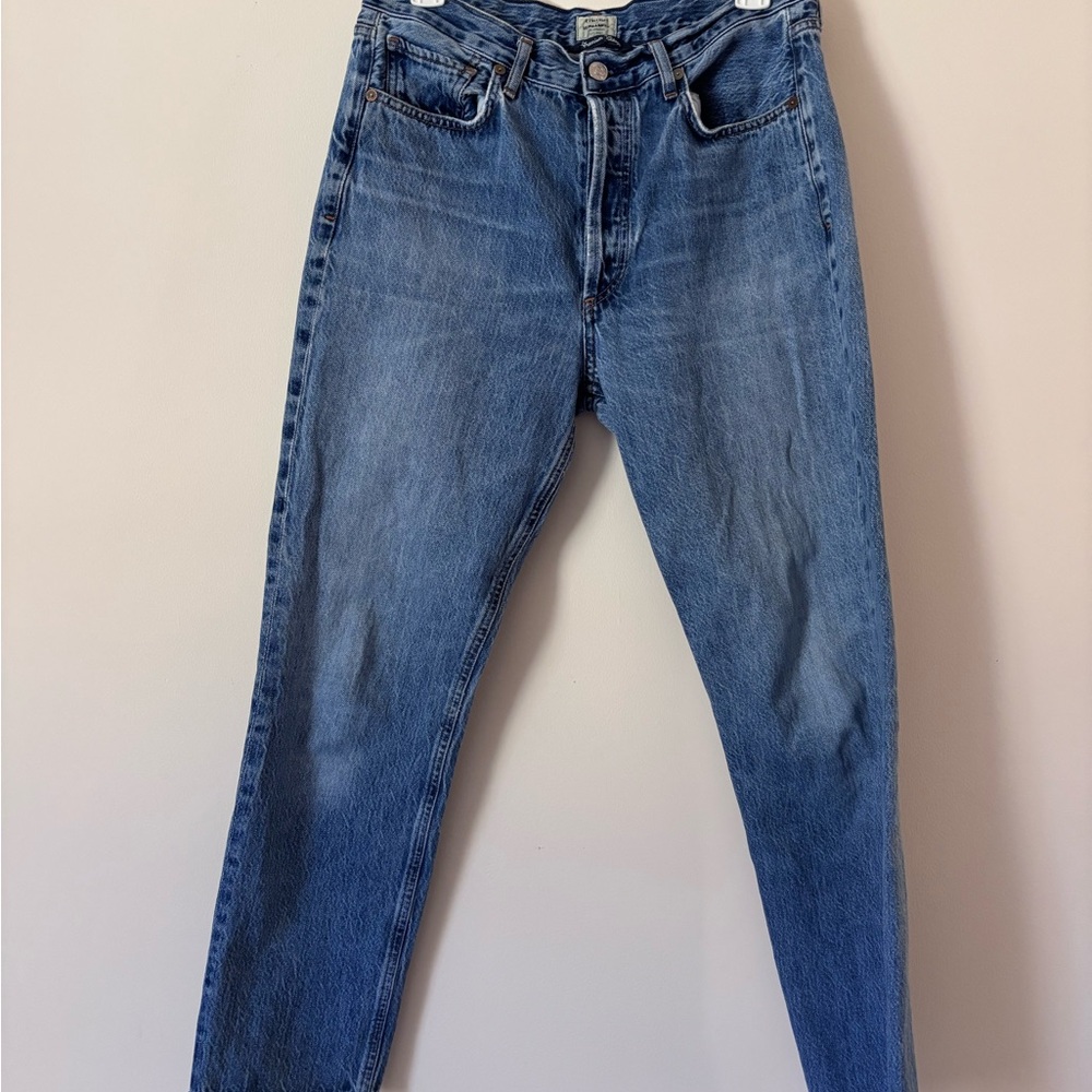 Citizens Of Humanity Charlotte High Waist Straight Leg Jeans 100% Cotton